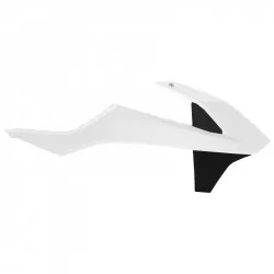 Κάλυμμα ψυγείου μηχανής Polisport КТМ 65 SX - 2016-21 White Κάλυμμα ψυγείου μηχανής Polisport КТМ 65 SX - 2016-21 White