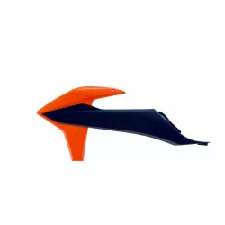 Κάλυμμα ψυγείου μηχανής Polisport KTM EXC/EXCF/XCW/XCFW Orange/Blue Κάλυμμα ψυγείου μηχανής Polisport KTM EXC/EXCF/XCW/XCFW Orange/Blue