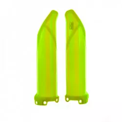 Προστατευτικά πιρουνιού μηχανής Polisport Fork Guards Kawasaki KX-F 250 / 450 (2009-25) Yellow FLO Προστατευτικά πιρουνιού μηχανής Polisport Fork Guards Kawasaki KX-F 250 / 450 (2009-25) Yellow FLO