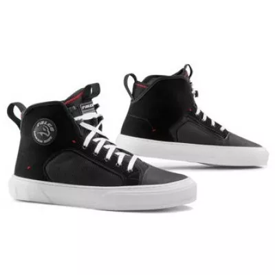 Μποτάκια μηχανής FALCO STARBOY 4 BLACK/WHITE Μποτάκια μηχανής FALCO STARBOY 4 BLACK/WHITE