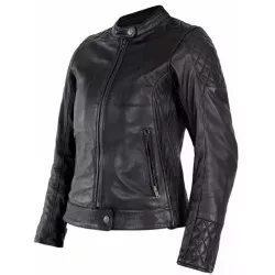 Γυναικείο δερμάτινο μπουφάν μηχανής JOHN DOE JACKET 4W ADINA LEATHER BK