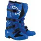 Μπότες μηχανής motocross ALPINESTARS TECH 7 BLUE C25 thumb