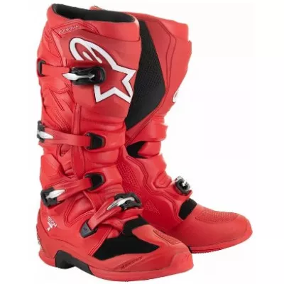 Μπότες μηχανής motocross ALPINESTARS TECH 7 BRIGHT RED C25
