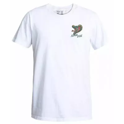 Κοντομάνικο μπλουζάκι JOHN DOE SNAKE II White