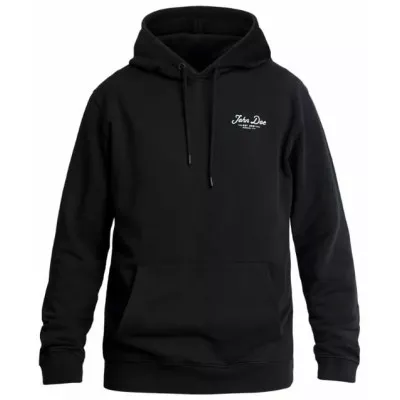 Φούτερ μοτοσυκλέτας JOHN DOE JD LETTERING BK