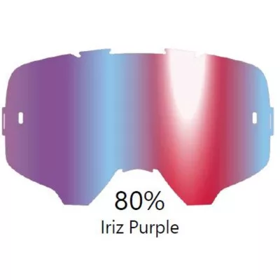 Cryztal Iriz φακός για μάσκα Leatt Velocity-Purple 80%