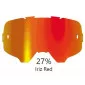 Cryztal Iriz φακός για μάσκα Leatt Velocity-Red 27% thumb