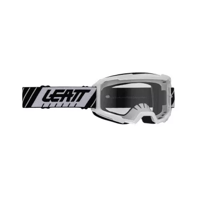 Μάσκα μηχανής motocross LEATT Vizion 2.5-White Clear 90 VLT Μάσκα μηχανής motocross LEATT Vizion 2.5-White Clear 90 VLT