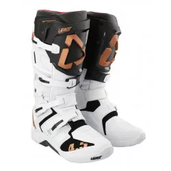 Μπότες μηχανής motocross LEATT 4.5-White Μπότες μηχανής motocross LEATT 4.5-White