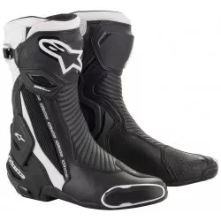 Μπότες μηχανής ALPINESTARS SMX PLUS V2 BLACK/WHITE Μπότες μηχανής ALPINESTARS SMX PLUS V2 BLACK/WHITE