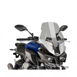 Ζελατίνα μοτοσυκλέτας PUIG Touring Plus για Yamaha MT-10 16-21, FZ-10 16-17 Smoke