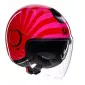 Κράνος μηχανής AGV ETERES TROPEA RED/PINK JET-OPEN FACE thumb