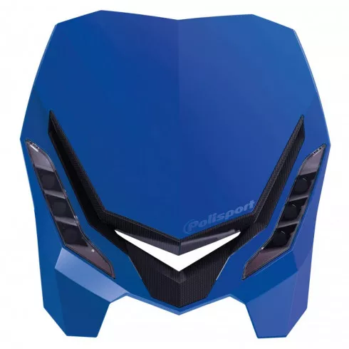 Μάσκα με φανάρι Polisport E-Blaze Blue Μάσκα με φανάρι Polisport E-Blaze Blue