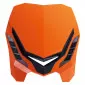 Μάσκα με φανάρι Polisport E-Blaze Orange thumb