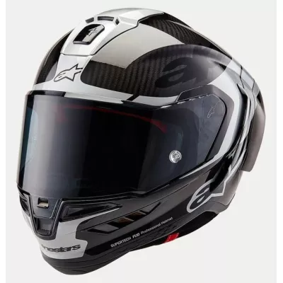 Κράνος μηχανής ALPINESTARS Supertech R10 Element Black/Carb/Silver