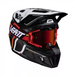 Κράνος μηχανής motocross LEATT Kit Moto 9.5-Carbon/White V25 Κράνος μηχανής motocross LEATT Kit Moto 9.5-Carbon/White V25