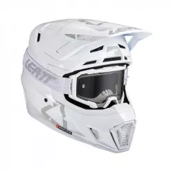 Κράνος μηχανής motocross LEATT Kit Moto 7.5-White V25 Κράνος μηχανής motocross LEATT Kit Moto 7.5-White V25