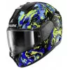Κράνος μηχανής SHARK RIDILL 2 RAGING BEAST Black Blue Green