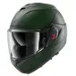 Κράνος μηχανής SHARK OXO Mat Dark Green Matt FLIP-UP