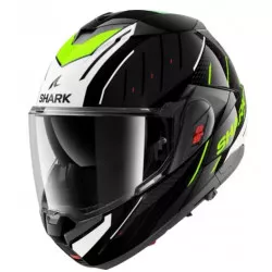 Κράνος μηχανής SHARK OXO RYDGER Black/White/Yellow FLIP-UP Κράνος μηχανής SHARK OXO RYDGER Black/White/Yellow FLIP-UP