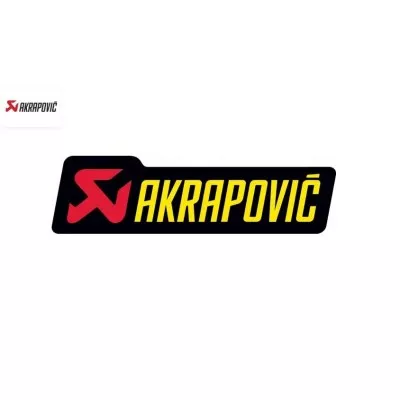 Αυτοκόλλητο AKRAPOVIC 150X45 Αυτοκόλλητο AKRAPOVIC 150X45