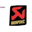 Αυτοκόλλητο AKRAPOVIC VERT 75 thumb