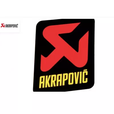 Αυτοκόλλητο AKRAPOVIC VERT 75 Αυτοκόλλητο AKRAPOVIC VERT 75