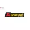 Αυτοκόλλητο AKRAPOVIC 180 MM Αυτοκόλλητο AKRAPOVIC 180 MM thumb
