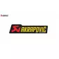 Αυτοκόλλητο AKRAPOVIC 150 MM