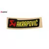 Αυτοκόλλητο AKRAPOVIC 90X26.5