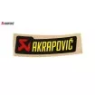 Αυτοκόλλητο AKRAPOVIC 90X26.5 Αυτοκόλλητο AKRAPOVIC 90X26.5 thumb