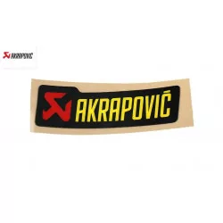 Αυτοκόλλητο AKRAPOVIC 90X26.5 Αυτοκόλλητο AKRAPOVIC 90X26.5