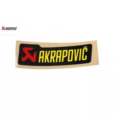 Αυτοκόλλητο AKRAPOVIC 90X26.5 Αυτοκόλλητο AKRAPOVIC 90X26.5