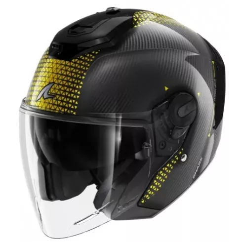 Κράνος μηχανής SHARK RS JET - OPEN FACE CARBON IKONIK Gold/Chrom Κράνος μηχανής SHARK RS JET - OPEN FACE CARBON IKONIK Gold/Chrom