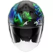 Κράνος μηχανής SHARK SKWAL JET PRANZ Mat Black/Green/Blue Κράνος μηχανής SHARK SKWAL JET PRANZ Mat Black/Green/Blue thumb