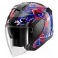 Κράνος μηχανής SHARK SKWAL JET PRANZ Mat Black/Blue/Red thumb