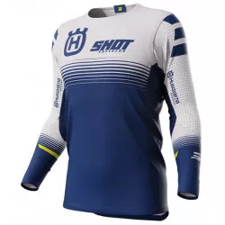 Μπλούζα motocross SHOT Aerolite Husqvarna LTD 2023 Blue