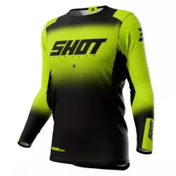 Μπλούζα motocross SHOT Aerolite Ultima Neon Yellow Μπλούζα motocross SHOT Aerolite Ultima Neon Yellow