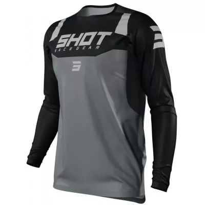 Μπλούζα motocross SHOT Chase Grey Μπλούζα motocross SHOT Chase Grey