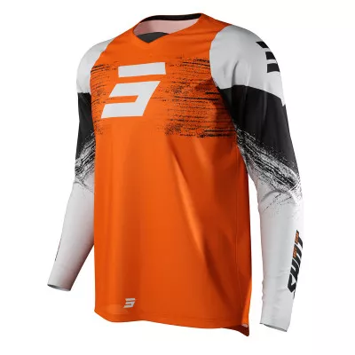 Μπλούζα motocross SHOT Burst Orange Μπλούζα motocross SHOT Burst Orange