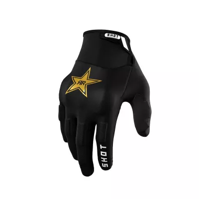 Γάντια ποδηλασίας SHOT Rockstar Limited Edition 2022 Black