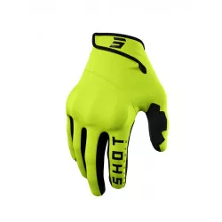 Γάντια ποδηλασίας SHOT Trainer Ce 2.0 Neon Yellow