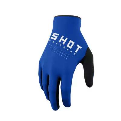 Γάντια ποδηλασίας SHOT Raw Royal Blue
