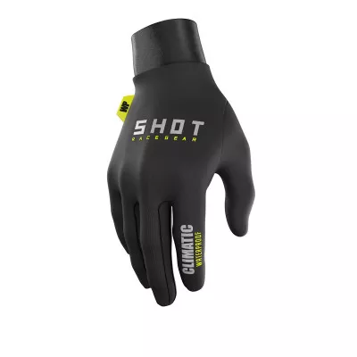 Γάντια ποδηλασίας SHOT Climatic 3.0 Black/Neon Yellow