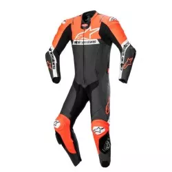 Δερμάτινη φόρμα αναβάτη ALPINESTARS Missile Ward 1pc Black/Fluo Red Δερμάτινη φόρμα αναβάτη ALPINESTARS Missile Ward 1pc Black/Fluo Red