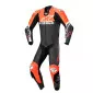 Δερμάτινη φόρμα αναβάτη ALPINESTARS Missile Ward 1pc Black/Fluo Red thumb