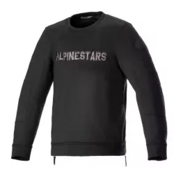 Μπλούζα μηχανής μακρυμάνικη ALPINESTARS LEGIT CREW BLACK