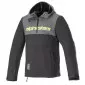 Μπουφάν μηχανής ALPINESTARS SHERPA HOODIE BLACK/GREY/FLUO thumb