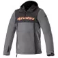 Μπουφάν μηχανής ALPINESTARS SHERPA HOODIE BLACK/GREY/FLUO RED thumb