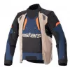 Μπουφάν μηχανής ALPINESTARS HALO DRYSTAR KHAKI/NAVY/ORANGE